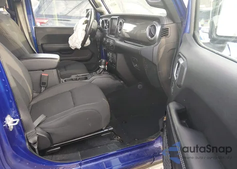 2019 Jeep Wrangler Unlimited Sahara 4X4 z USA, uszkodzony, nr VIN 1C4HJXEG0KW657685